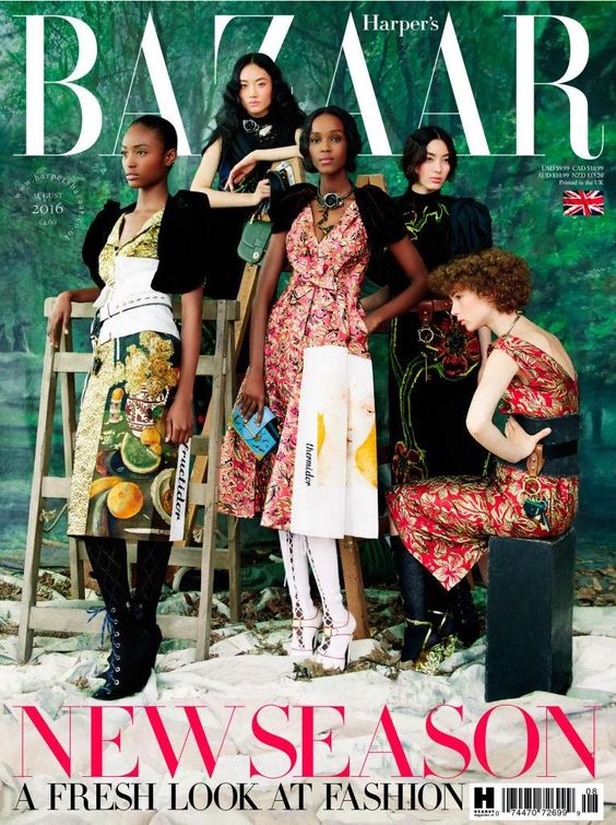 British Harper's Bazaar Cover August 2016