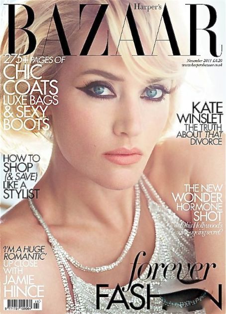 Kate Winslet British Harper's Bazaar Cover November 2011