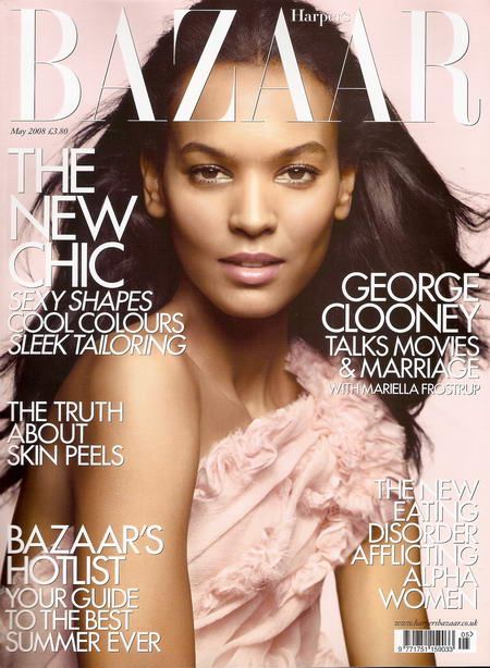 Liya Kebede British Harper's Bazaar Cover May 2008