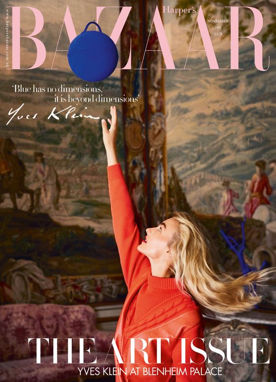 Maartje Verhoef British Harper's Bazaar Cover November 2018