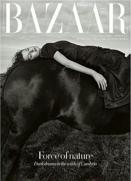 McKenna Hellam British Harper's Bazaar Cover March 2020