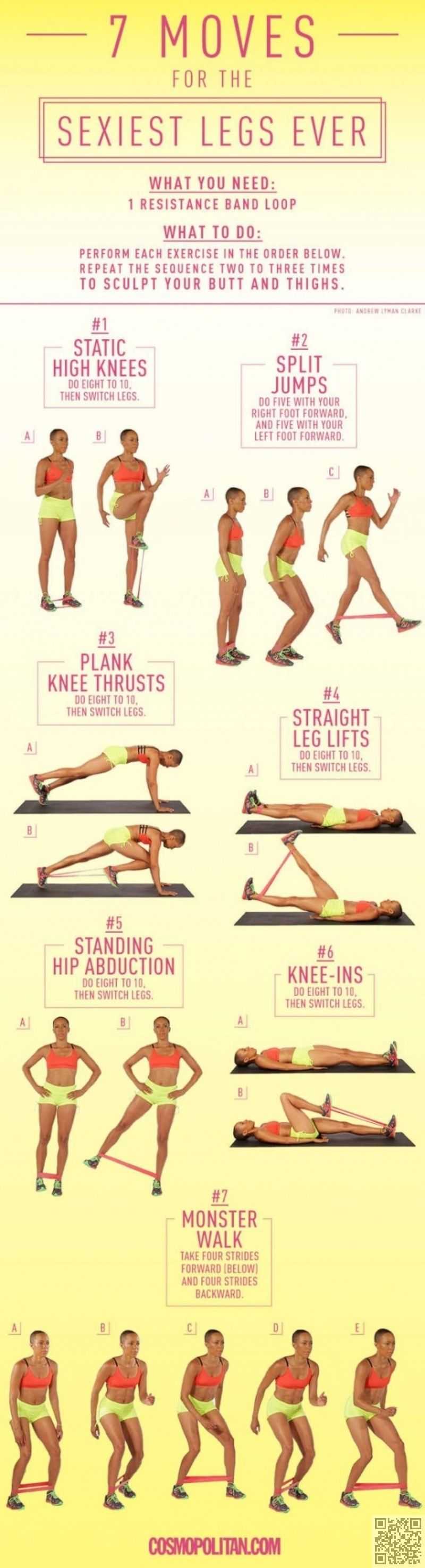 7 Moves For The Sexiest Legs