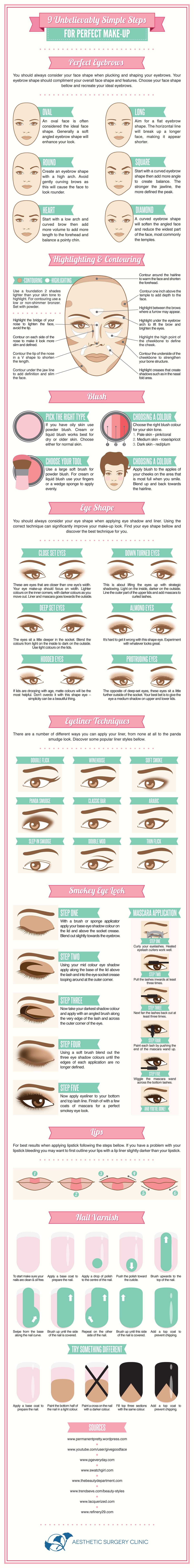 9 Steps To Simple Makeup