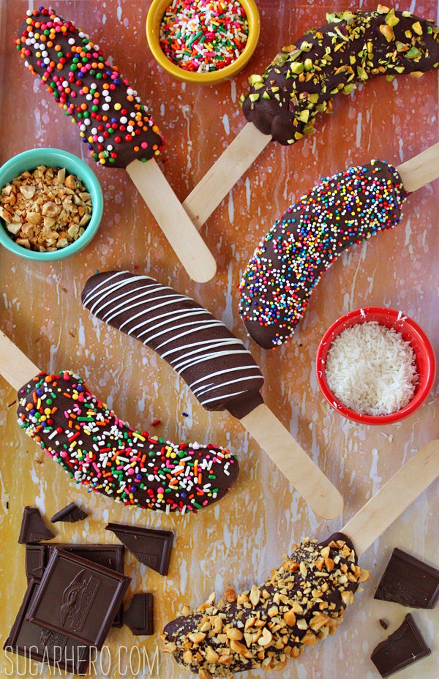 Chocolate Dipped Bananas