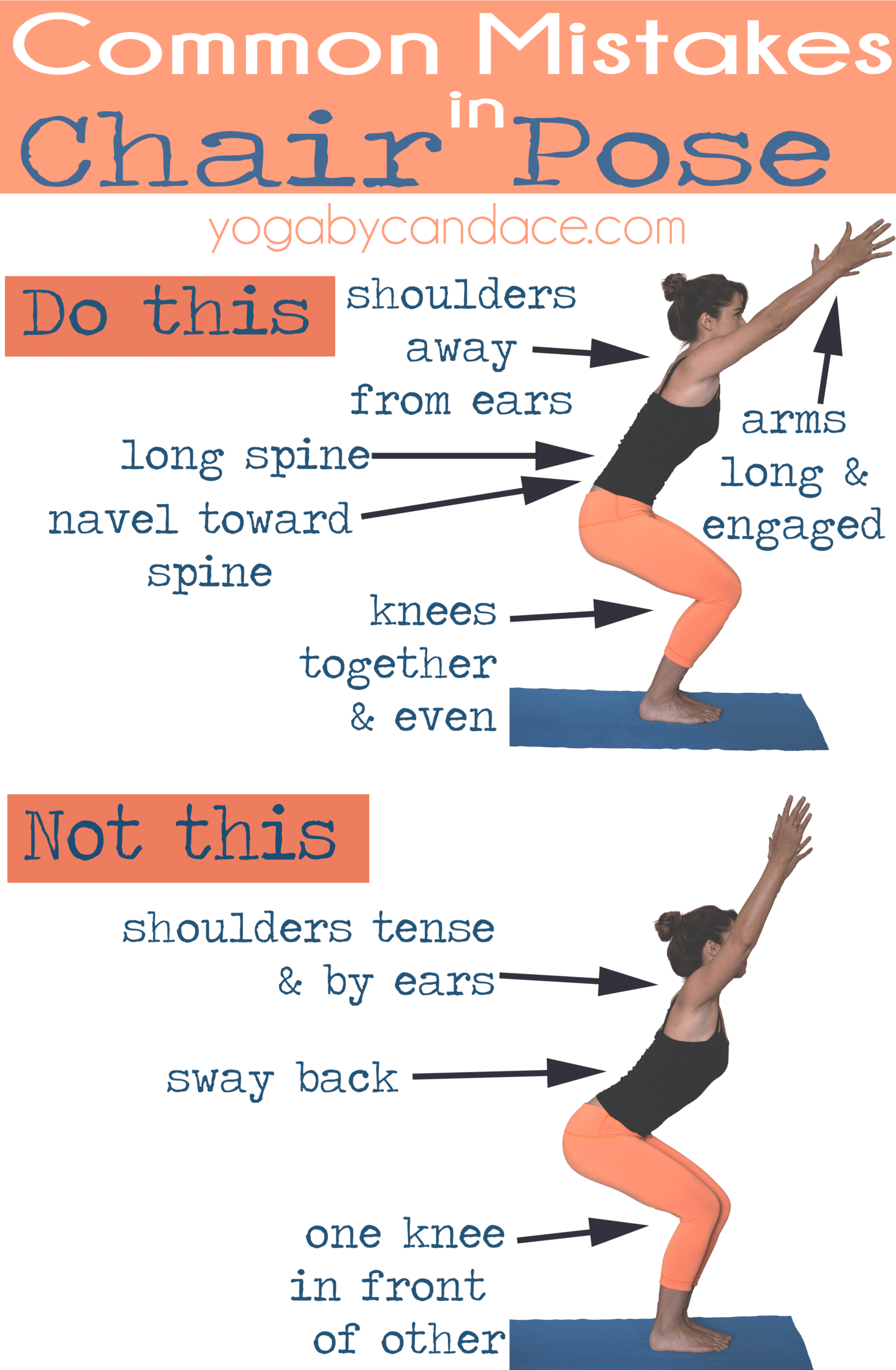 Common Mistakes In Chair Pose