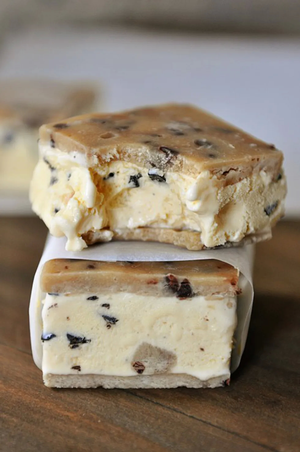 Cookie Dough Ice Cream Sandwich