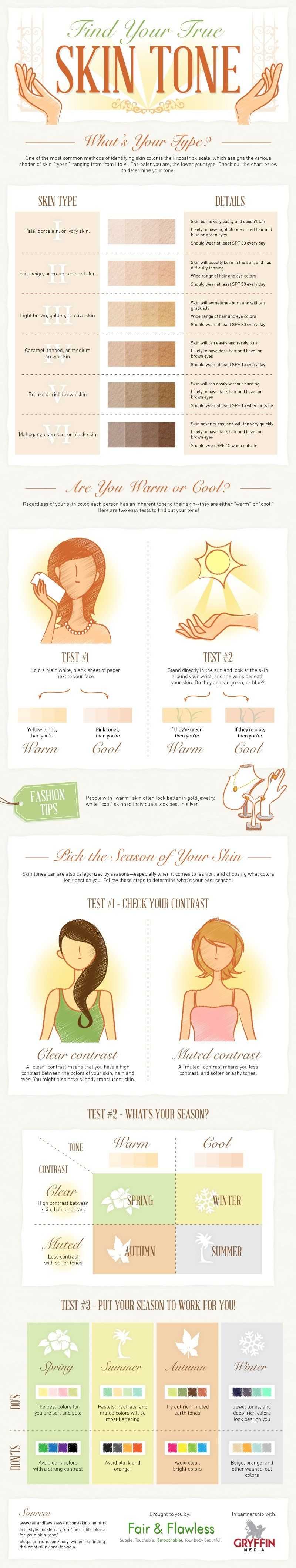 Find Your True Skin Tone