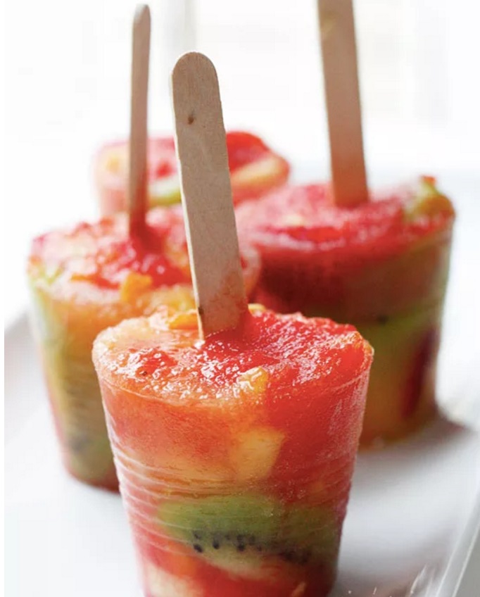 Frozen Fruit Pops