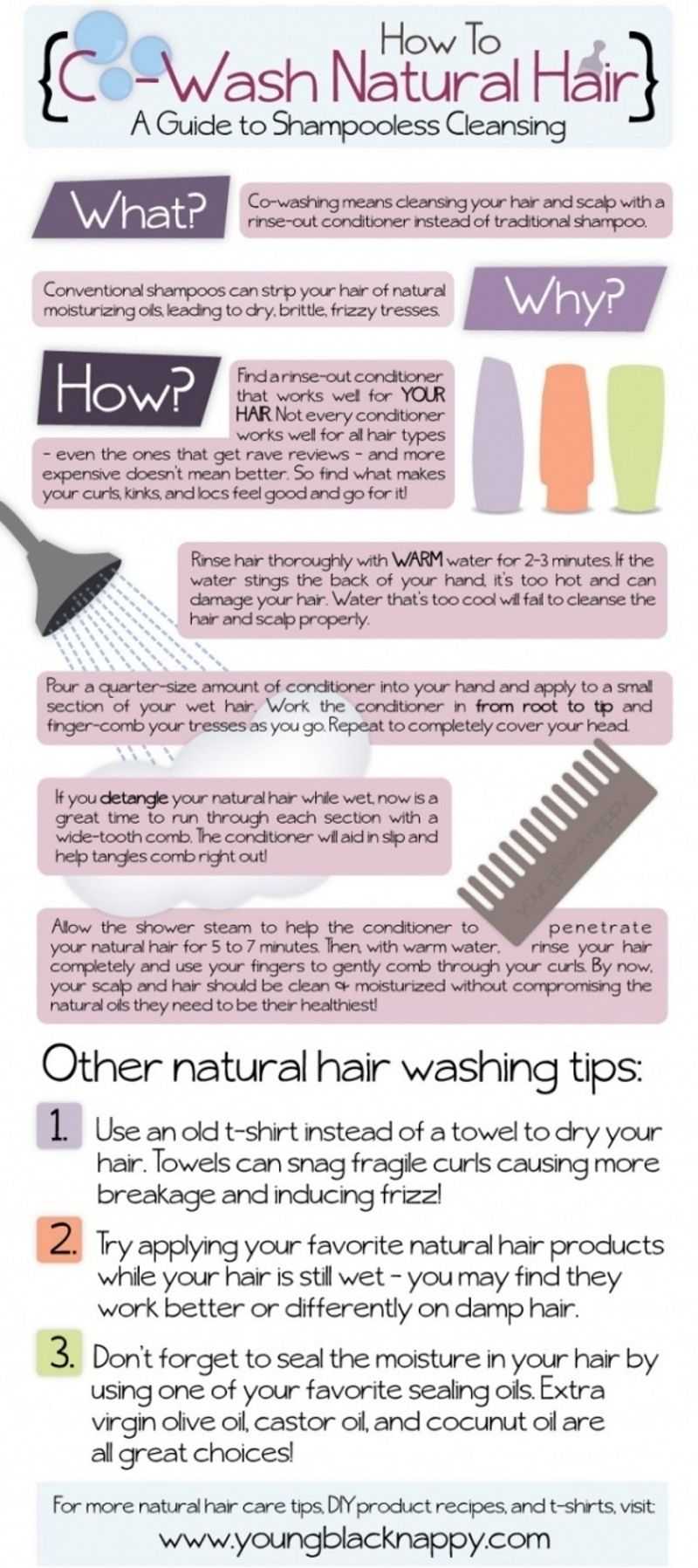 How To Wash Natural Hair