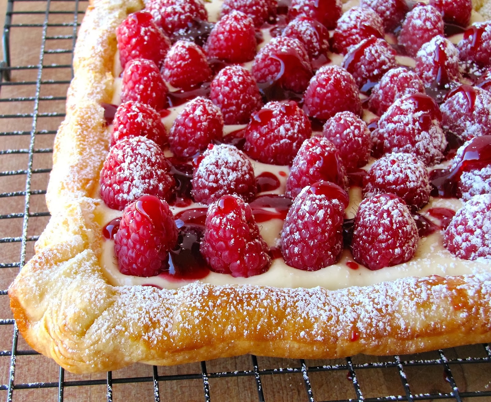 Raspberry Lemon Cheesecake Tart