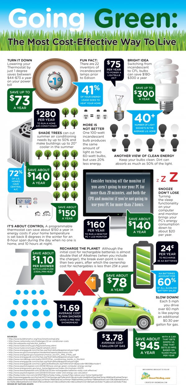 Why Green Is The Most Cost-Effective Way To Live