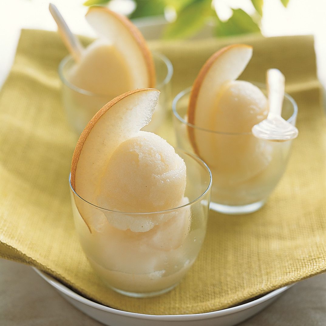 Asian Pear Sorbet