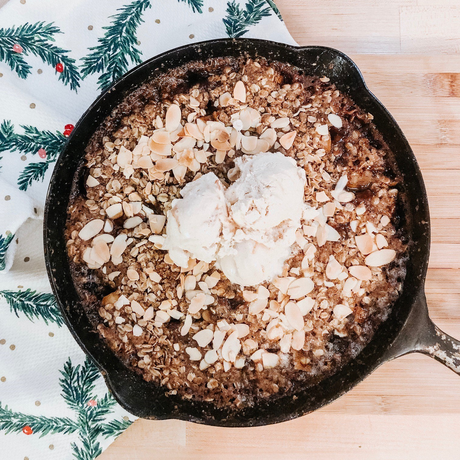 Brown Butter Pear Crisp