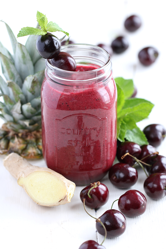 Cherry Pineapple Smoothie