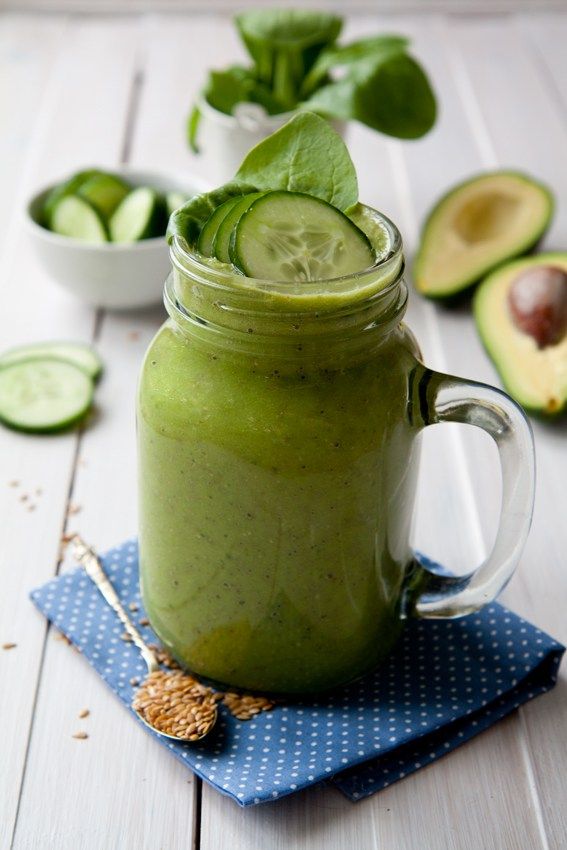 Cucumber Avocado Smoothie