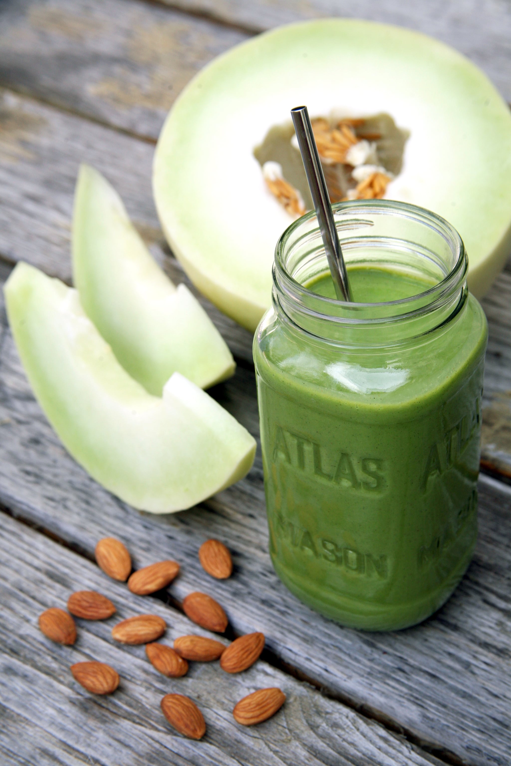 Green Tea Honeydew Smoothie