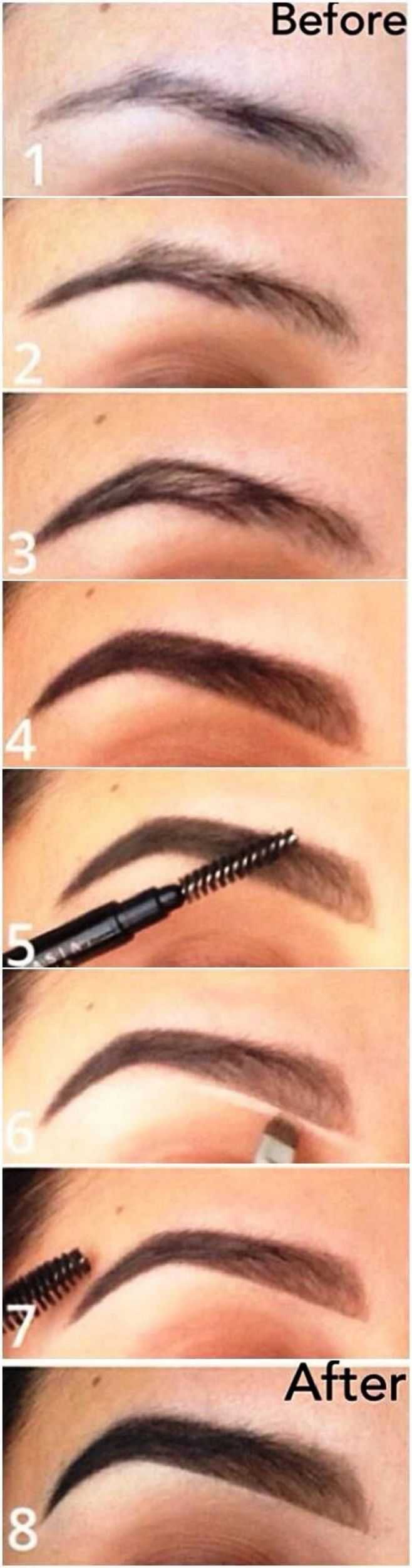 How To Brow From Start T