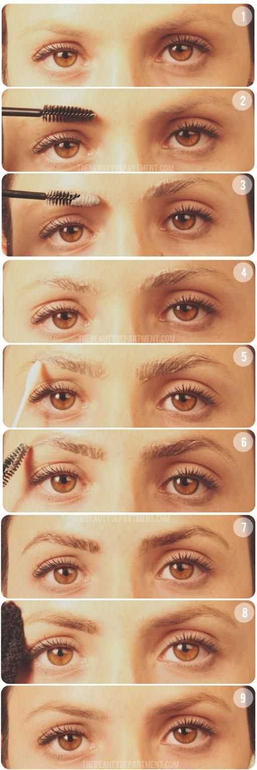 How To Darken Your Brows