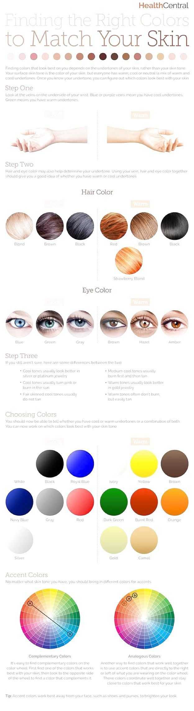 How To Find The Right Colors To Match Your Skin