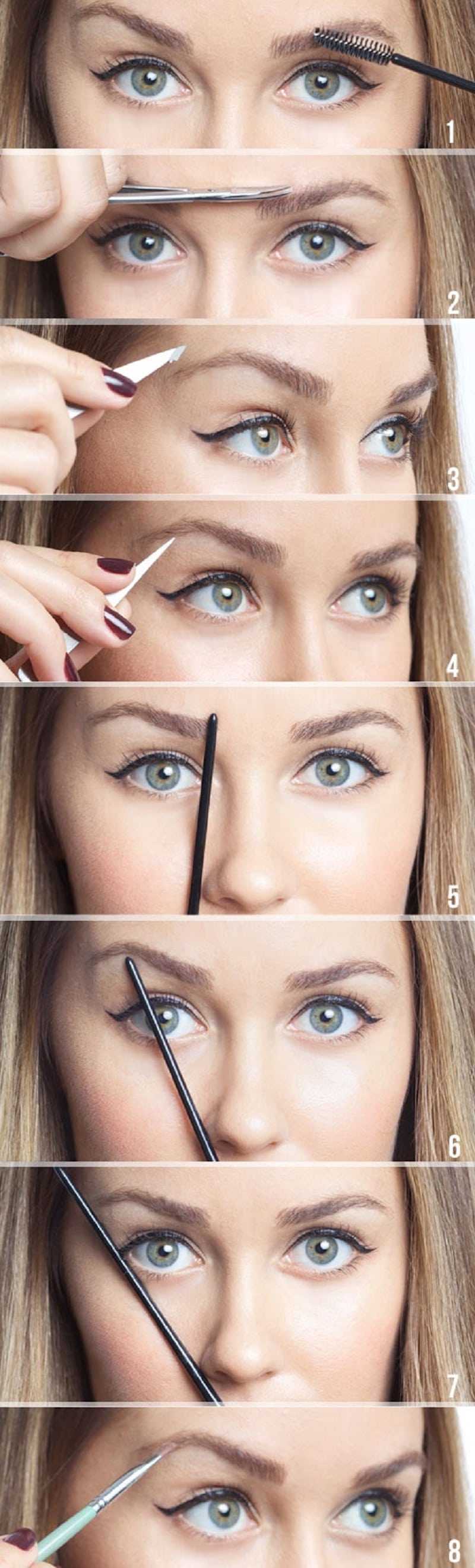 How To Shape Your Brows To Fit Your Face