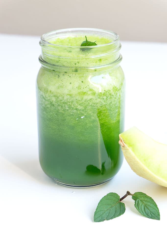 Kale Honey Dew Melon Smoothie