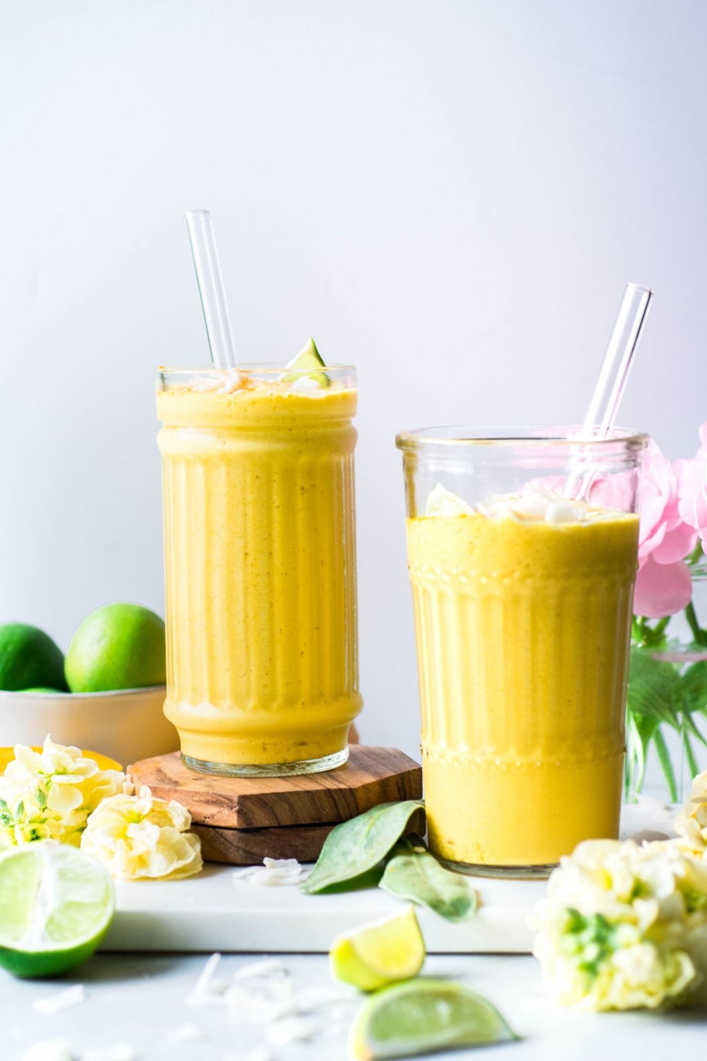 Mango Coconut Lime Smoothie