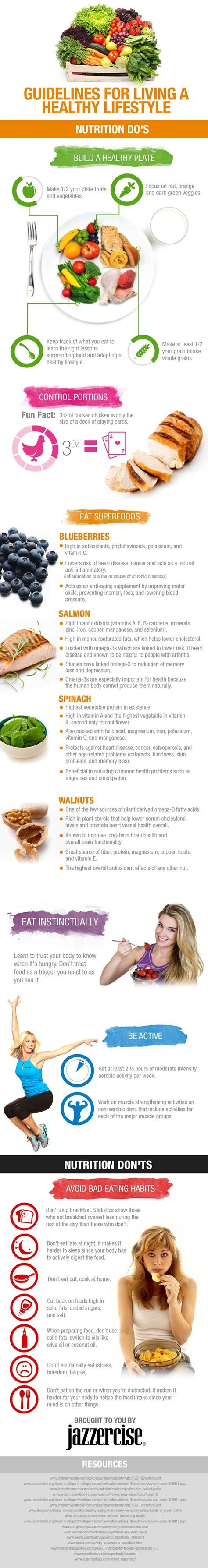 Nutrition Dos & Dont's