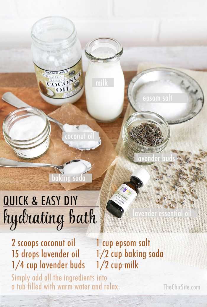 Quick & Easy DYI Hydrating Bath