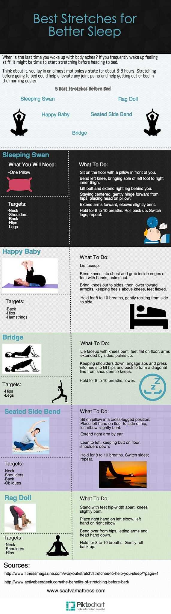 Stretches For Better Sleep