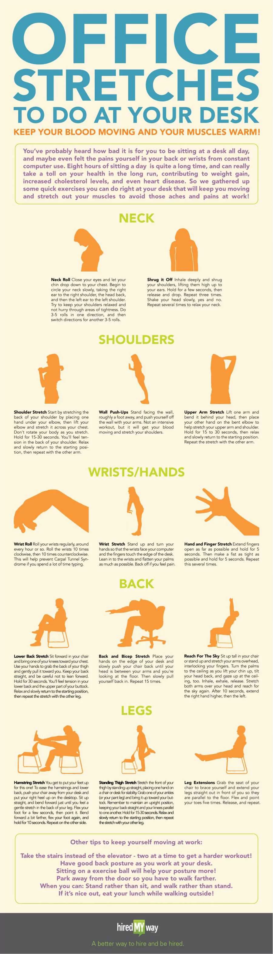 Stretch Exercise Infographic 22 Stretching Exercises Infographics for Better Flexibility - Amerikanki