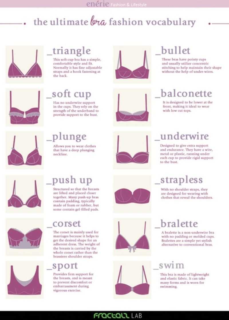 The Ultimate Bra Fashion Vocabulary