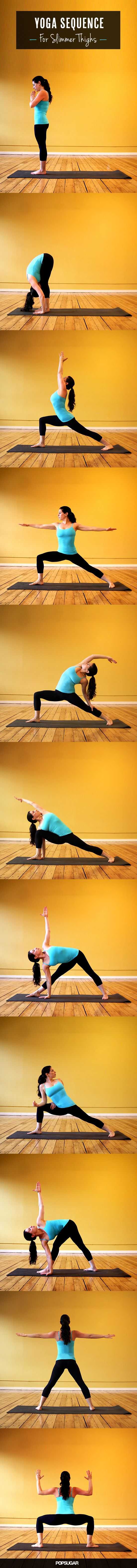 Thigh-Slimming Yoga Sequence