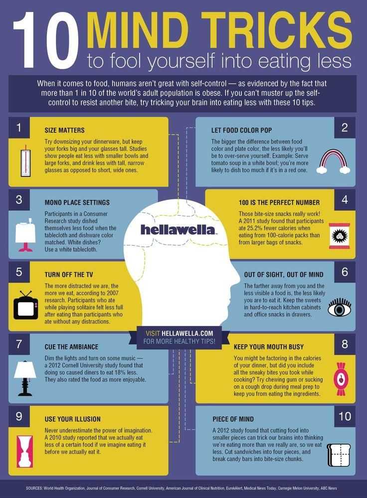 10 Mind Tricks To Fool Yourself Into Eating Less