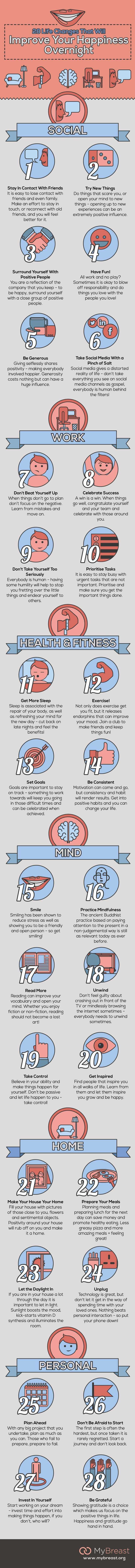 28 Life Changes That Will Improve Your Happiness Overnight