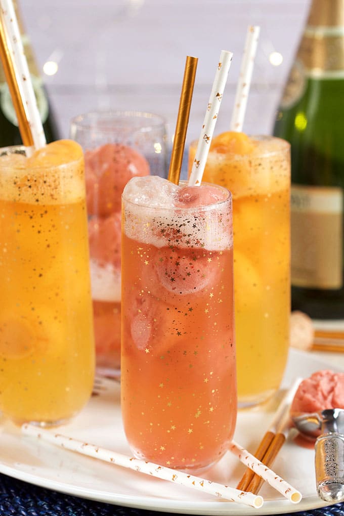 Easy Mimosa Float