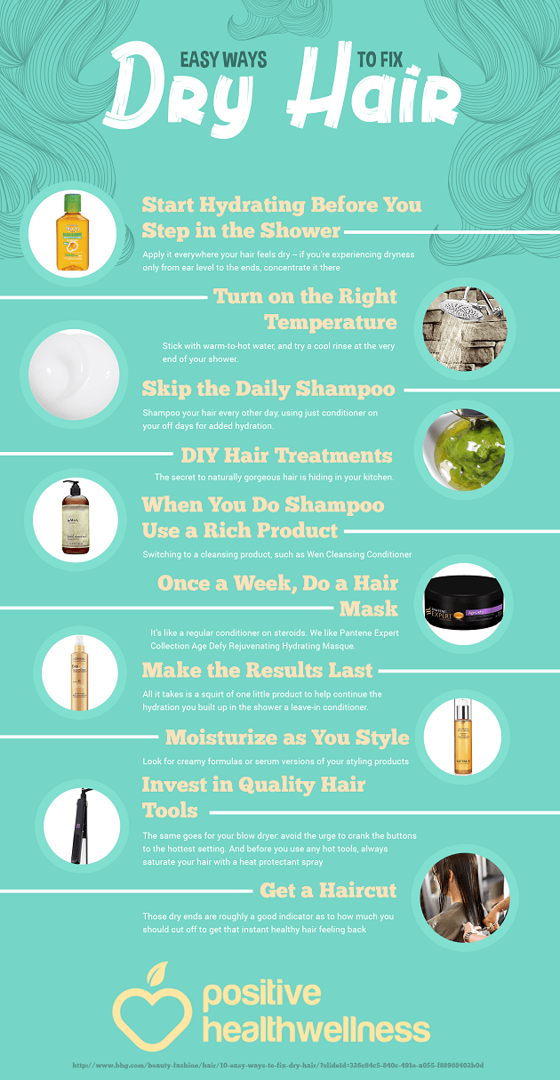 Easy Ways To Fix Dry Hair