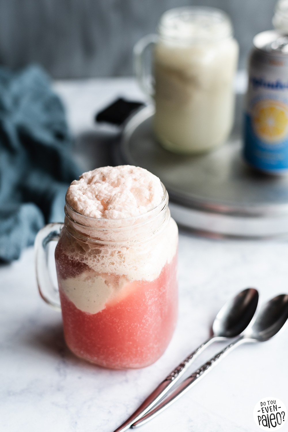 Fruity Dairy Free Ice Cream Float