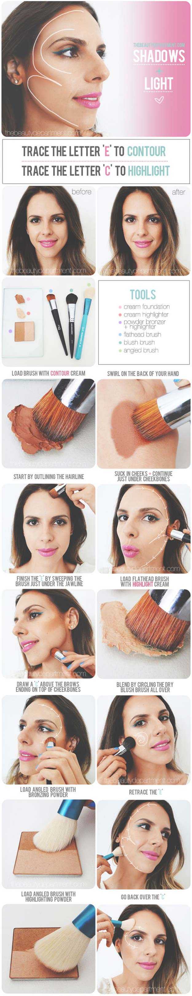 Highlighting And Contouring Hacks, Tips And Tricks That Will Change Your Life