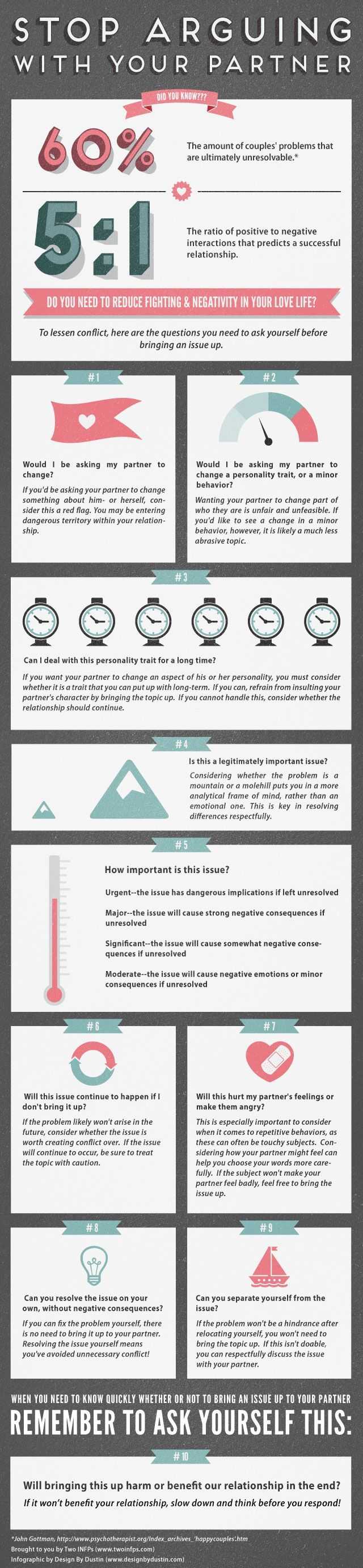 How To Stop Arguing With Your Partner