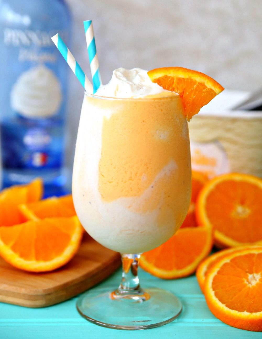 Orange Creamsicle Ice Cream Float