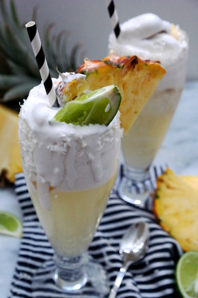 Pina Colada Float