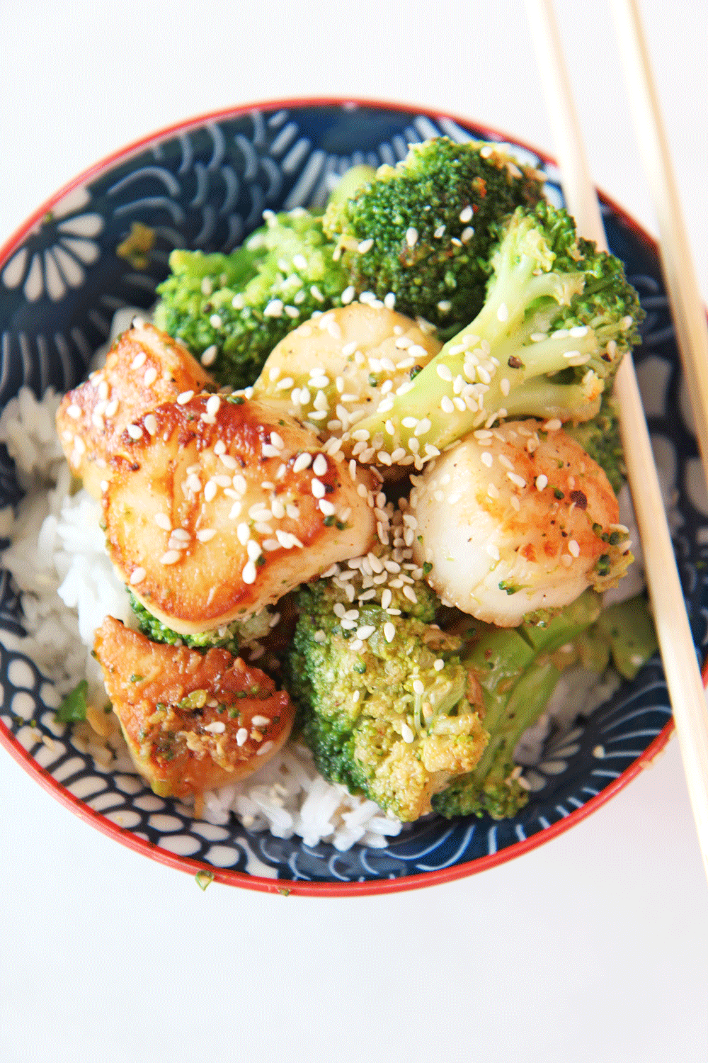 Scallop And Broccoli Stir Fry