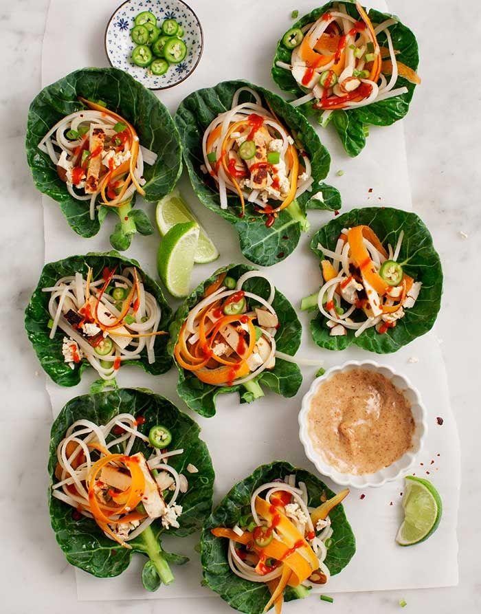 Vegan Brussels Sprout Wraps