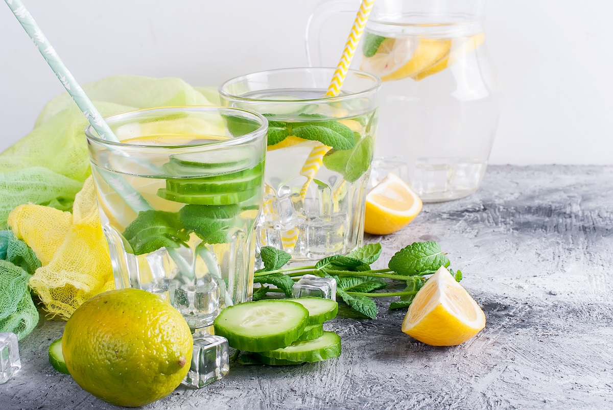 Cucumber Mint Detox Drink