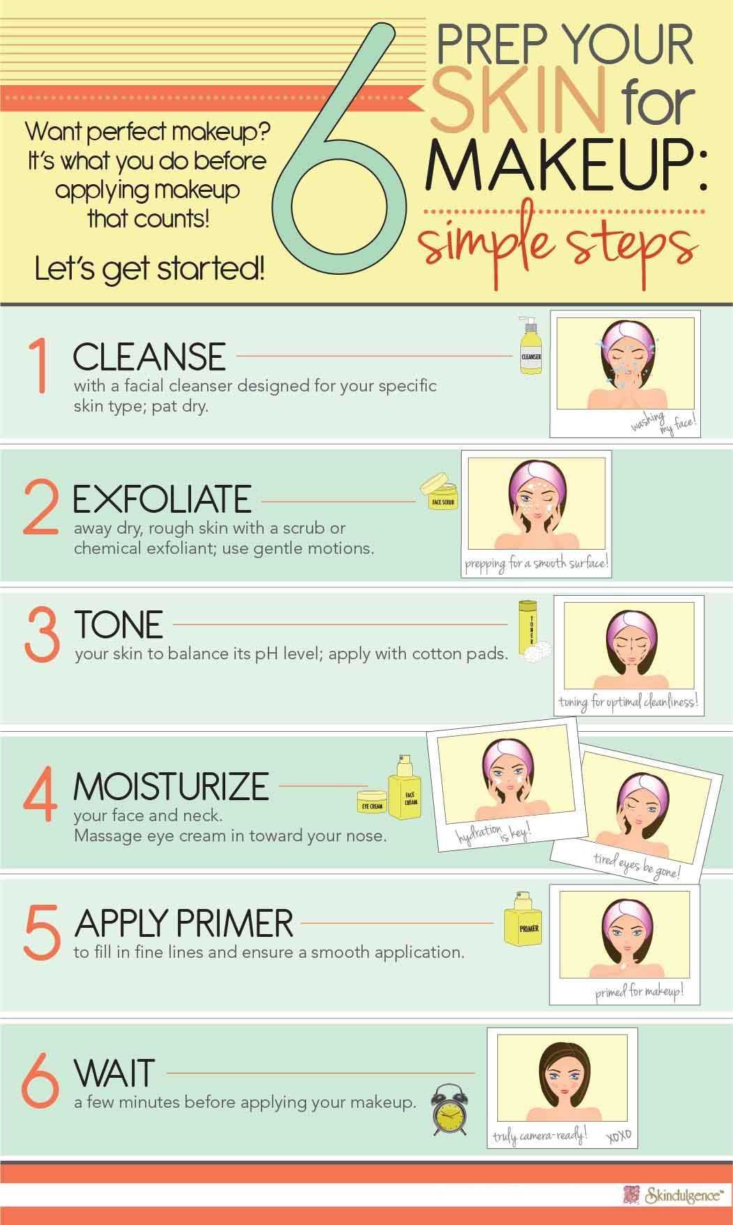 How To Prep Skin For Makeup