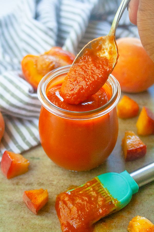 Peach-Mustard Barbecue Sauce