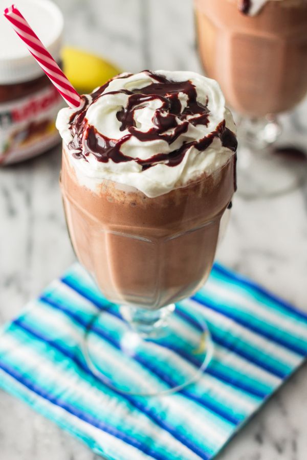 Banana Nutella Milkshake