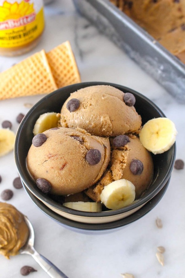 Chocolate Chip Banana Ice Cream