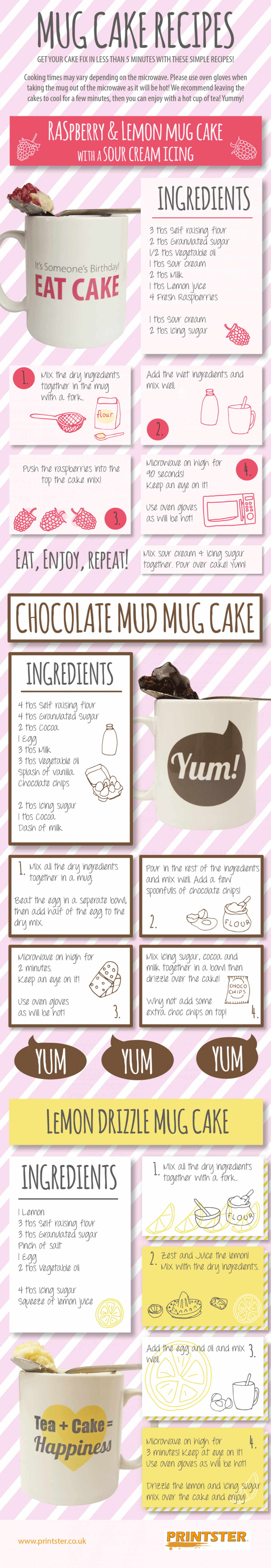 Mug Cake Recipes