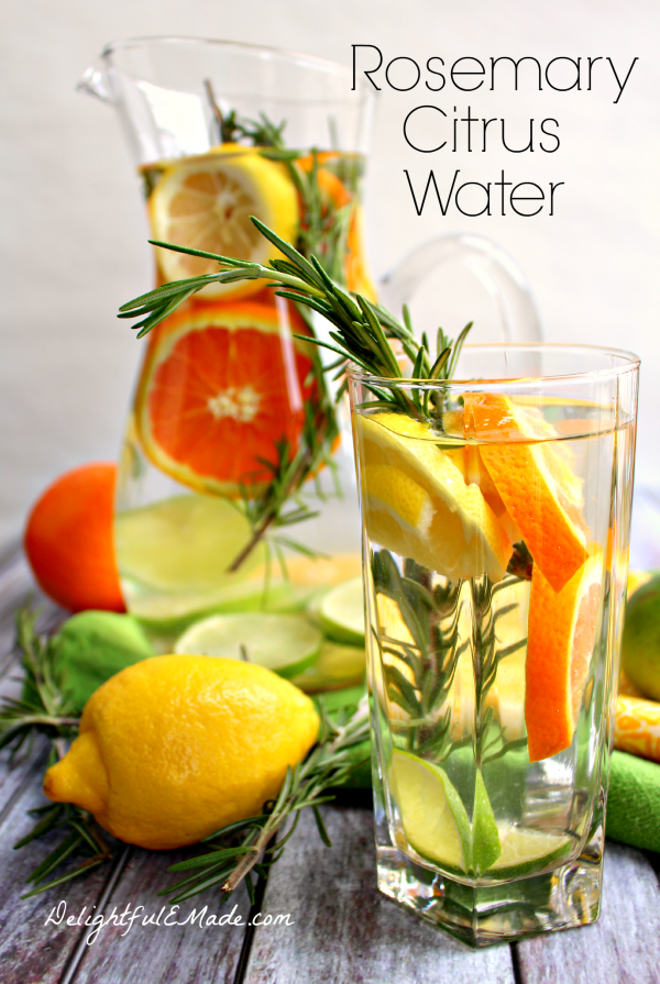 Rosemary Citrus Water